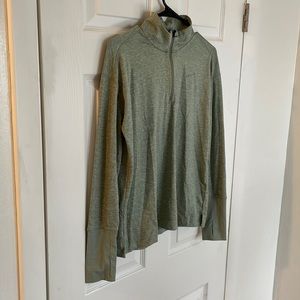 Nike running 3/4 Zip DriFit